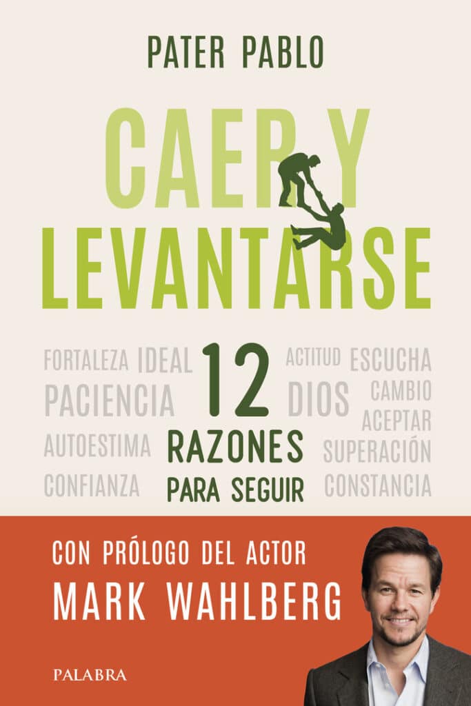 Portada del libro Caer y Levantarse de Ediciones Palabra