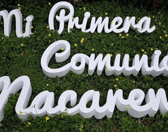 21/06/2023 Letras de corcho para la decoración de eventos
SOCIEDAD
ROTULA TU MISMO
