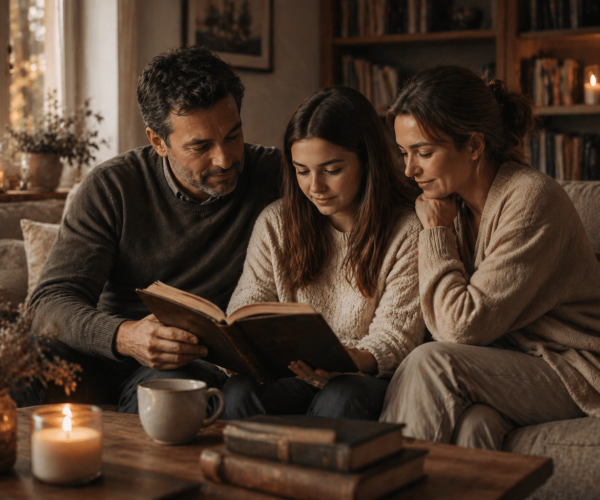 LibrosdeHistoria_EnFamilia_ImagenGeneradaConIA