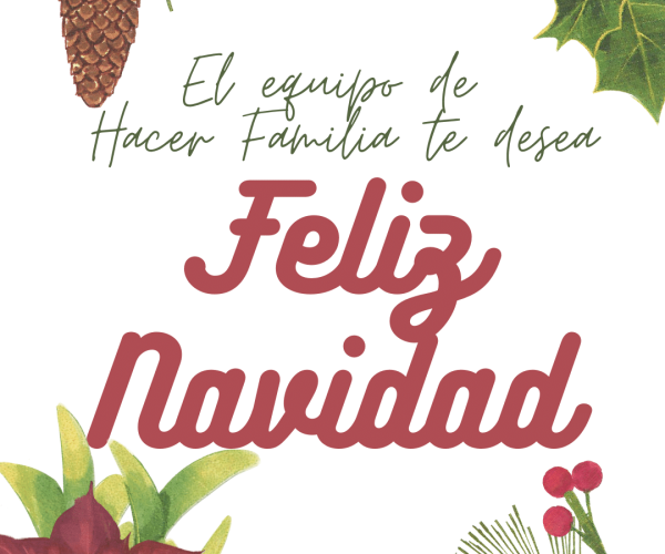 Feliz Navidad del equipo de Hacer Familia