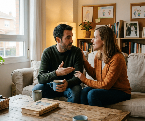 Pareja discutiendo con respeto en el matrimonio_Gemini_Generated_Image