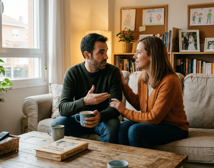 Pareja discutiendo con respeto en el matrimonio_Gemini_Generated_Image
