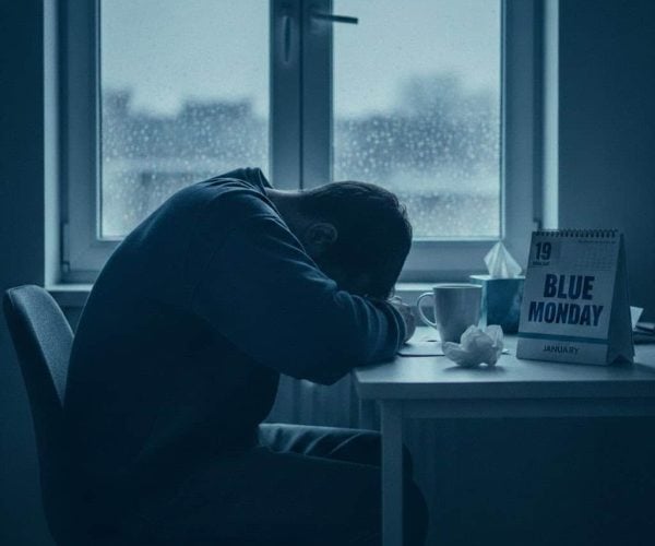 El Blue Monday en los hogares alegres se combate con buen humor y agradecimiento.