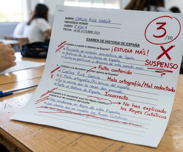 El fracaso es sólo el camino hacia el aprendizaje. Imagen generada con Gemini