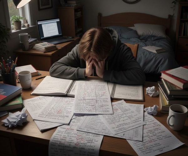 Hazlo hoy, no mañana. Una guía para no procrastinar. Con Darius Foroux. Imagen creada con Gemini