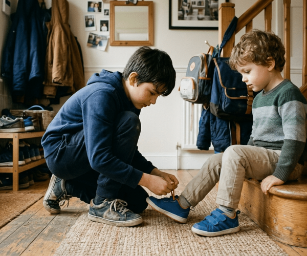 7 razones por las que la amabilidad es vital en casa. Imagen generada con Gemini