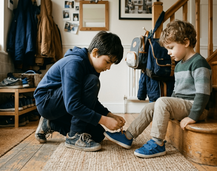 7 razones por las que la amabilidad es vital en casa. Imagen generada con Gemini